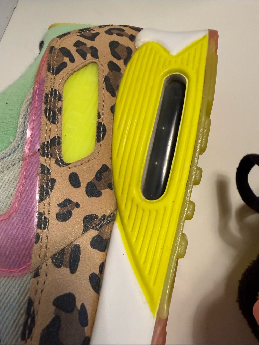 Nike Air Max 90 LX Illusion Dancefloor Green Women's Size 10.5 CW3499-300 - Picture 6 of 16